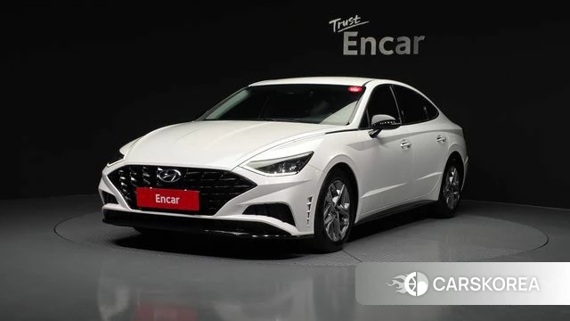 Hyundai Sonata (DN8) 2022 Белый из Кореи