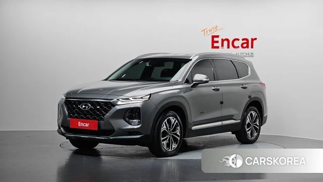 Hyundai Santa Fe TM 2018 Серый из Кореи