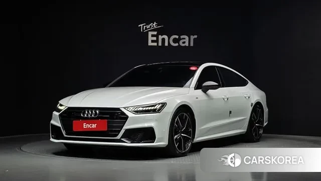 Audi A7 (4K) 2022 Белый из Кореи