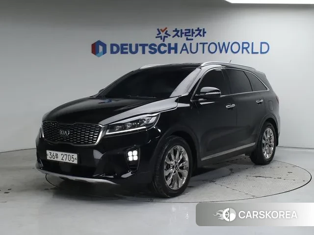Kia The New Sorento 2018 Черный из Кореи