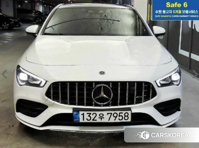 Mercedes-Benz CLA-Class C118 2021 Белый из Кореи