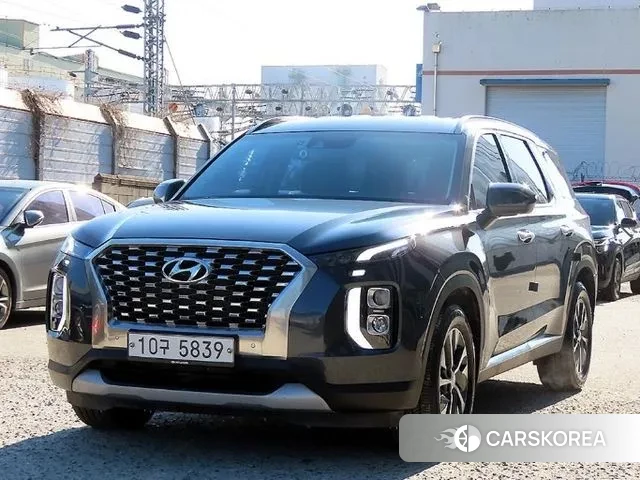 Hyundai Palisade 2019 Серебристо-серый из Кореи
