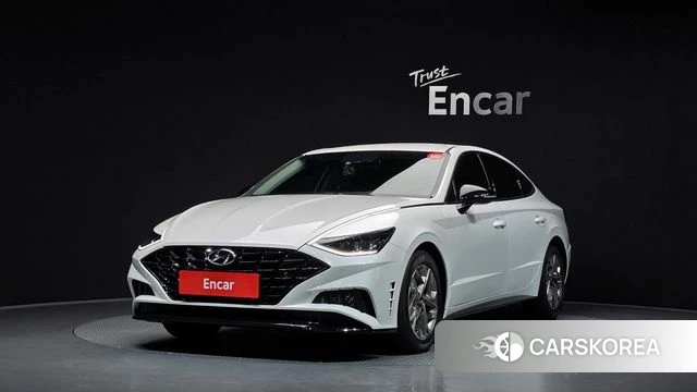 Hyundai Sonata (DN8) 2021 Белый из Кореи
