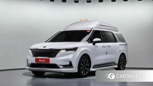 Kia Carnival 4th generation 2021 Белый из Кореи