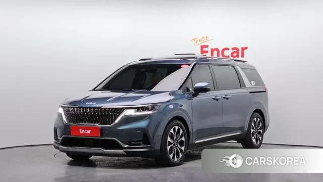 Kia Carnival 4th generation 2022 Небесно-голубой из Кореи