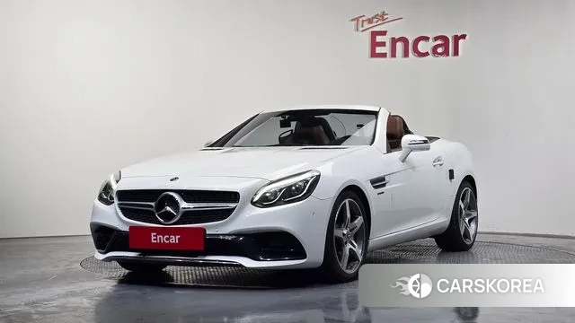 Mercedes-Benz SLC-Class R172 2019 Белый из Кореи
