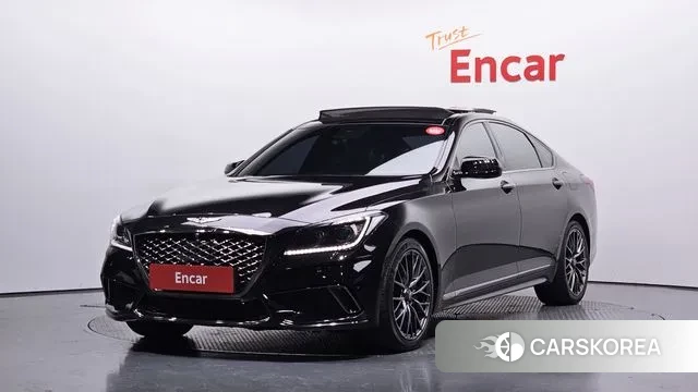 Genesis G80 2018 Черный из Кореи