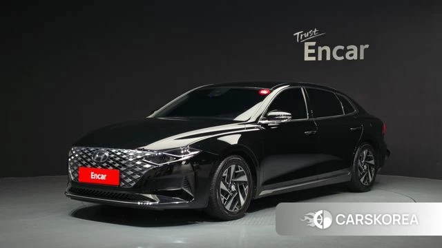 Hyundai The New Grandeur IG Hybrid 2022 Черный из Кореи