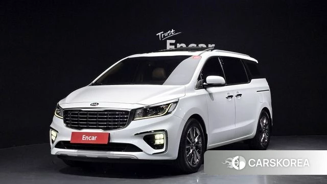 Kia The New Carnival 2018 Белый из Кореи