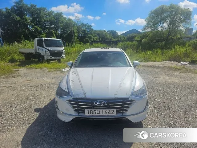 Hyundai Sonata (DN8) 2019 Белый из Кореи