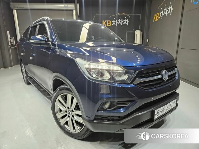 Ssangyong Rexton Sports 2019 Синий из Кореи