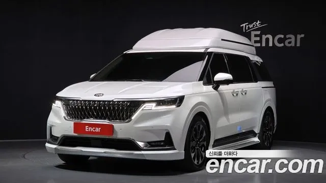 Kia Carnival 4th generation 2021 Белый из Кореи