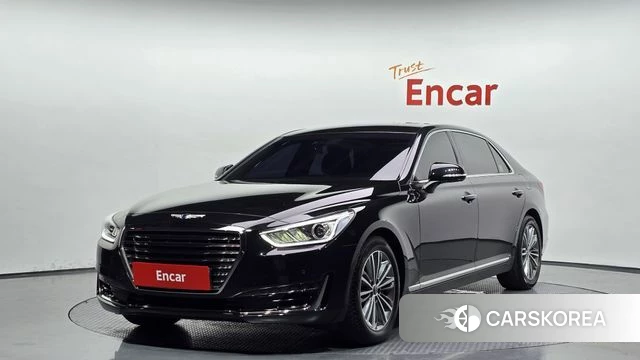 Genesis EQ900 2018 Черный из Кореи