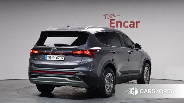 Hyundai The New Santa Fe 2021 Серый из Кореи