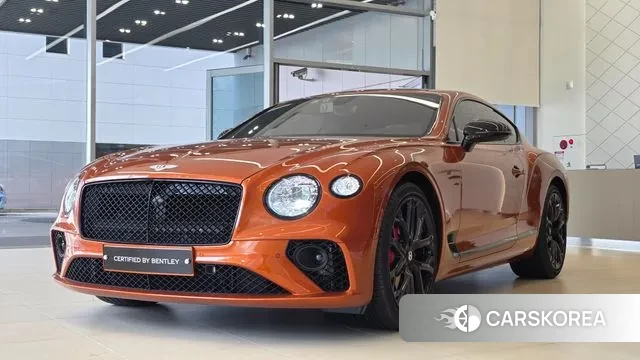 Bentley Continental GT 3rd Generation 2024 Оранжевый из Кореи