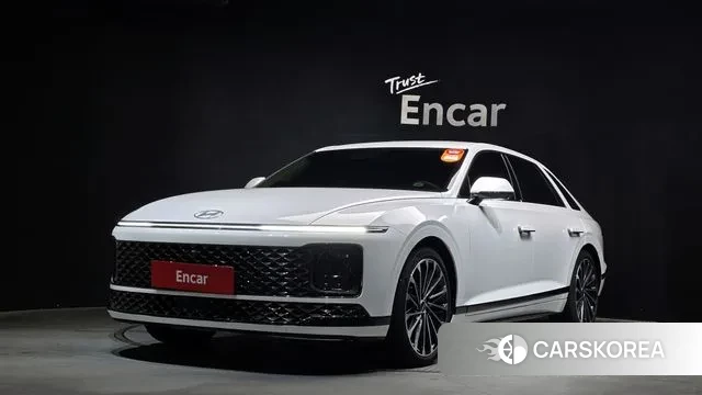 Hyundai Grandeur Hybrid (GN7) 2023 Белый из Кореи