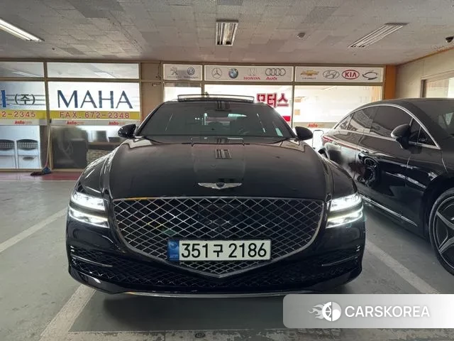 Genesis G80 (RG3) 2021 Черный из Кореи