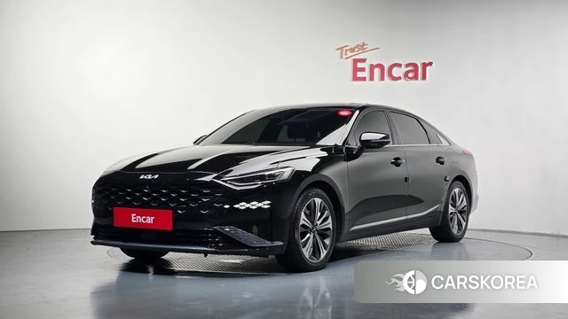 Kia K8 Hybrid 2021 Черный из Кореи