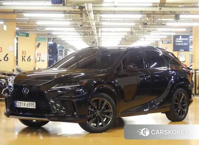 Lexus RX500h 5th generation 2023 Черный из Кореи