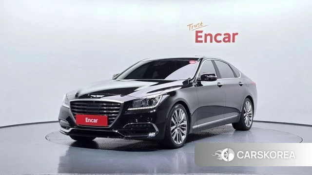 Genesis G80 2018 Черный из Кореи