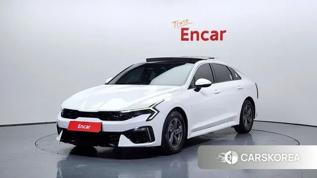Kia The New K5 3rd generation 2024 Белый из Кореи