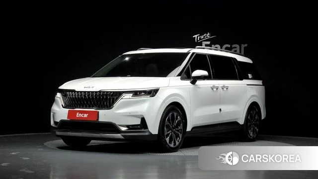 Kia Carnival 4th generation 2022 Белый из Кореи