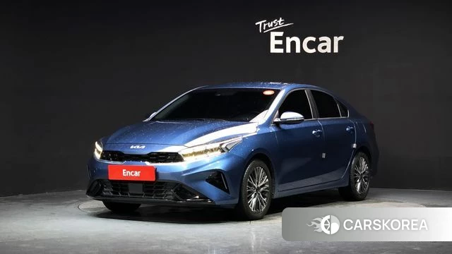 Kia The New K3 2nd generation 2024 Синий из Кореи