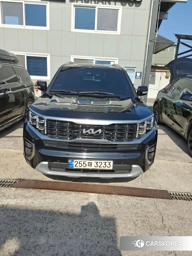 Kia Mohave Master 2023 Черный из Кореи