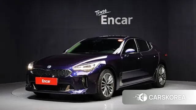 Kia Stinger 2018 Синий из Кореи