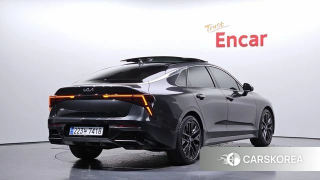 Kia The New K5 3rd generation 2023 Серый из Кореи