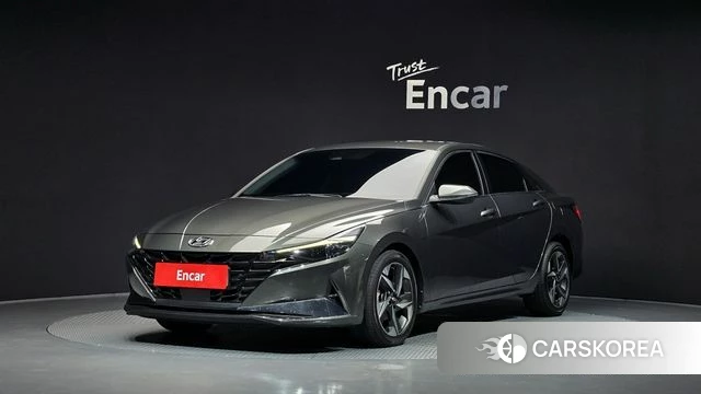 Hyundai Avante (CN7) 2021 Серый из Кореи