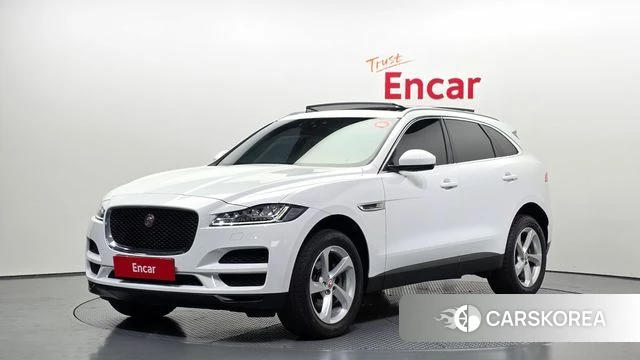 Jaguar F-PACE 2019 Белый из Кореи