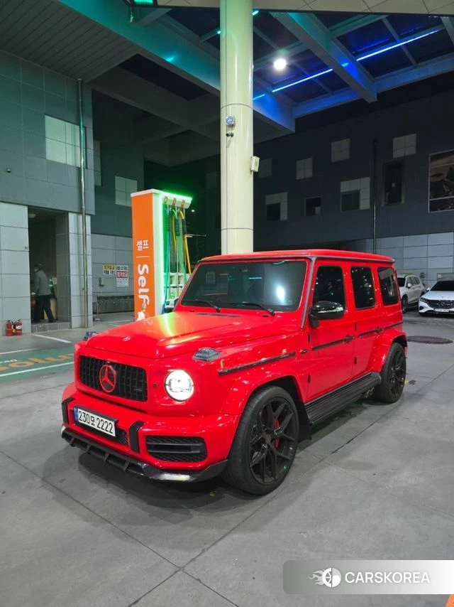 Mercedes-Benz G-Class W463b 2021 Белый из Кореи