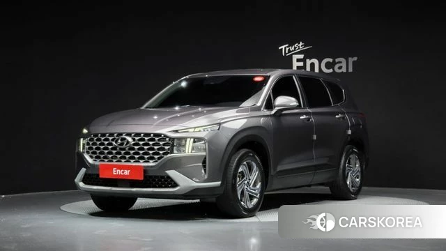 Hyundai The New Santa Fe 2022 Серый из Кореи