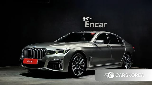 BMW 7 Series (G11) 2020 Серебристо-серый из Кореи