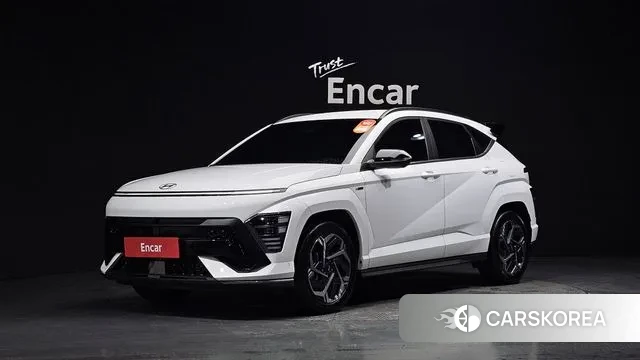 Hyundai Kona Hybrid (SX2) 2023 Белый из Кореи