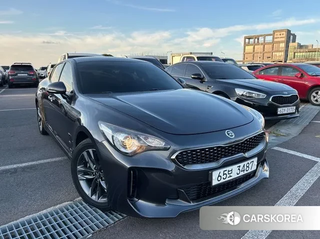 Kia Stinger 2018 Черный из Кореи