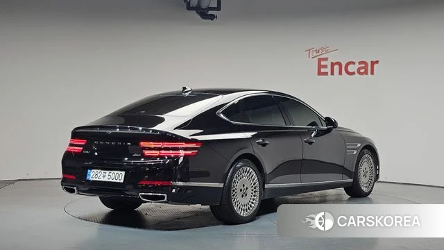 Genesis G80 (RG3) 2021 Черный из Кореи