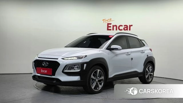 Hyundai Kona 2019 Белый из Кореи