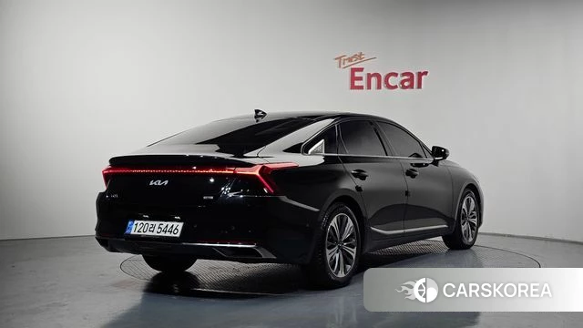 Kia K8 Hybrid 2022 Черный из Кореи