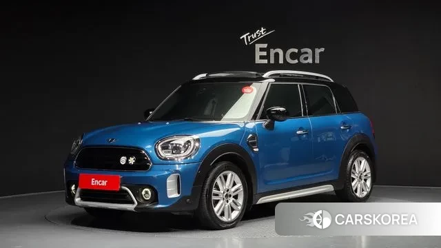 Mini Cooper Countryman 2021 Синий из Кореи
