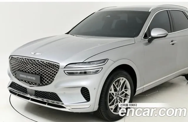 Genesis GV70 2022 Серебристо-серый из Кореи