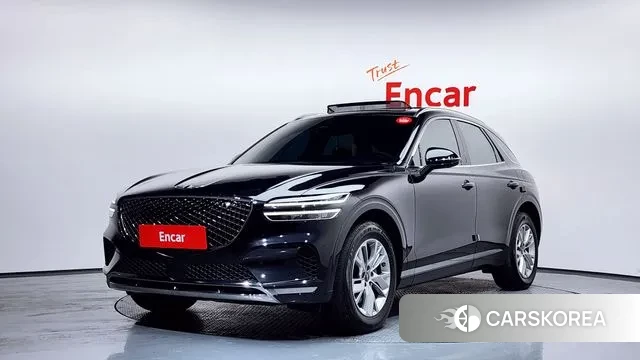 Genesis GV70 2021 Черный из Кореи