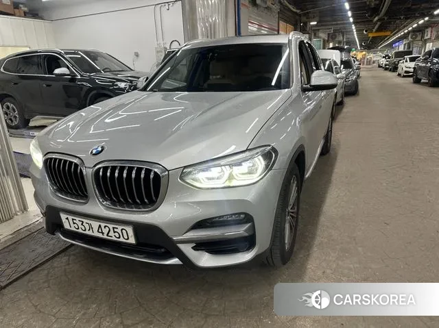 BMW X3 (G01) 2020 Серебряный из Кореи