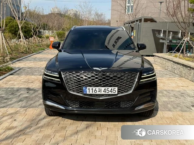 Genesis GV80 2020 Черный из Кореи