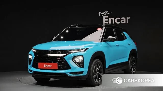 Chevrolet (GM Daewoo) Trailblazer 2021 Синий из Кореи