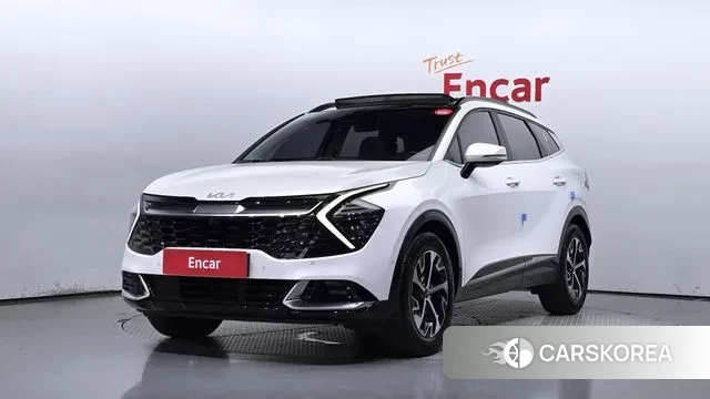 Kia Sportage 5th Generation Hybrid 2021 Белый из Кореи