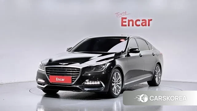 Genesis G80 2018 Черный из Кореи