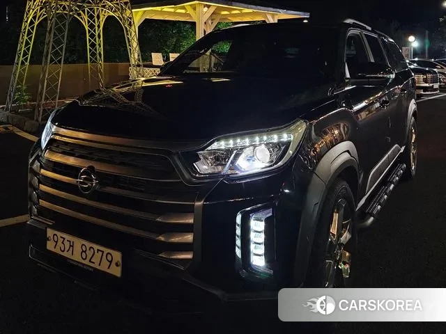 Ssangyong The New Rexton Sport 2021 Черный из Кореи