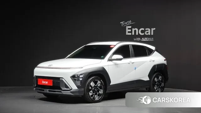 Hyundai Kona Hybrid (SX2) 2023 Белый из Кореи